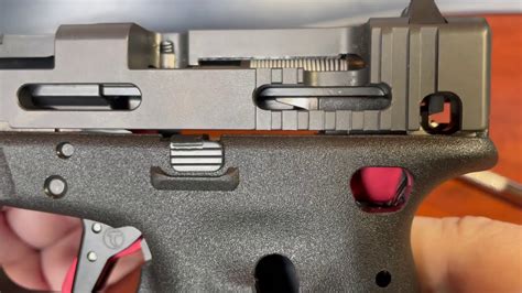 Turn the screw clockwise with a 1/8 Hex wrench until it stops. . Timney glock trigger issues